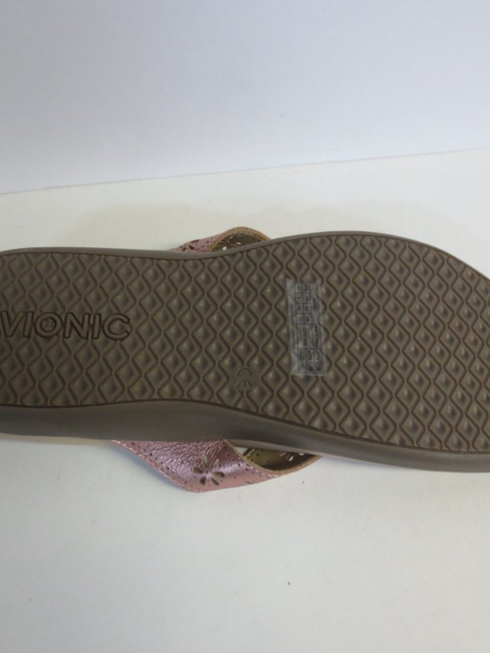 VIONIC ROSE GOLD WOMEN'S SANDAL - 10 M - Picture 5 of 6